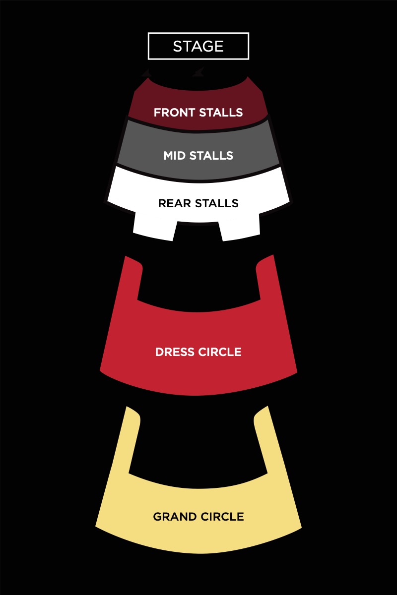 Moulin Rouge Sydney - Seating Map